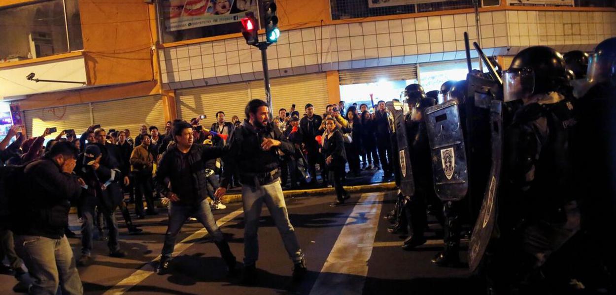 Protestos no Equador