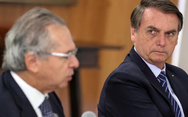 Paulo Guedes e Jair Bolsonaro