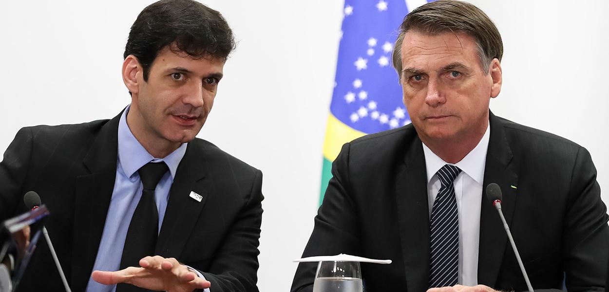 Marcelo Álvaro Antônio e Jair Bolsonaro