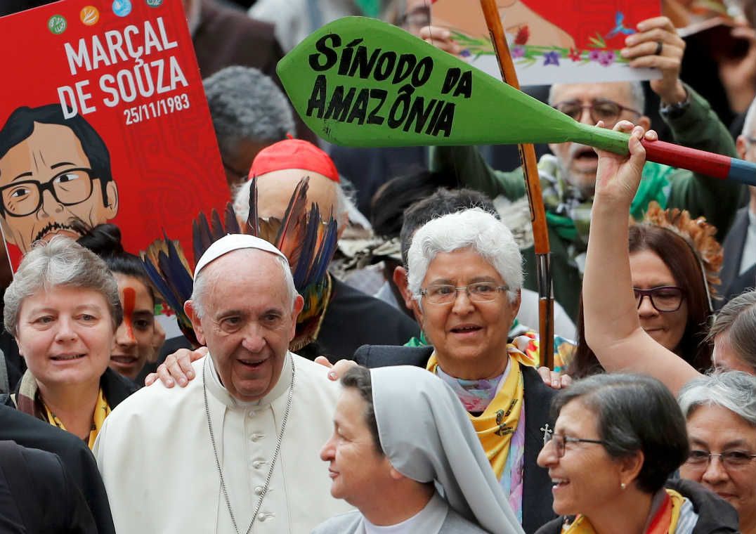 Papa Francisco defende povos indígenas no Sínodo da Amazônia