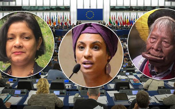 Raoni, Claudelice Silva dos Santos e Marielle Franco disputam prêmio Sakharov