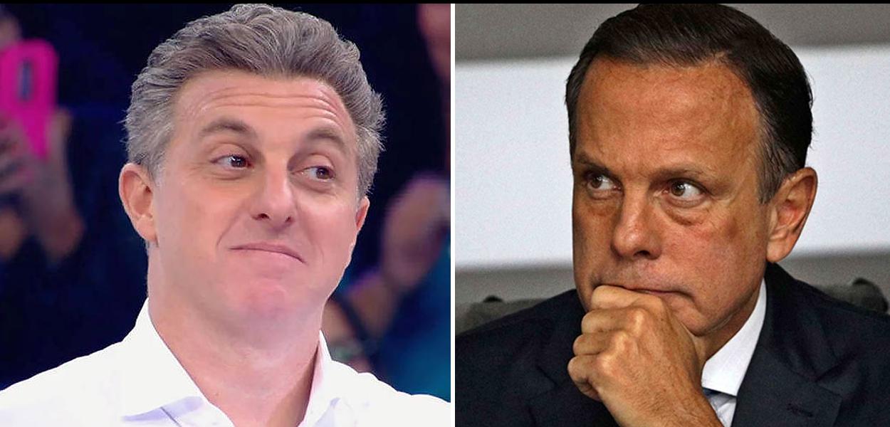 Luciano Huck e João Doria