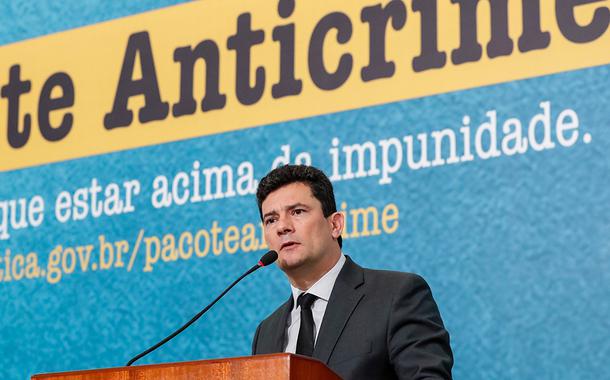 (BrasÃ­lia - DF, 03/10/2019) Palavras do Ministro de Estado da SeguranÃ§a PÃºblica, SÃ©rgio Moro.\rFoto: Alan Santos/PR