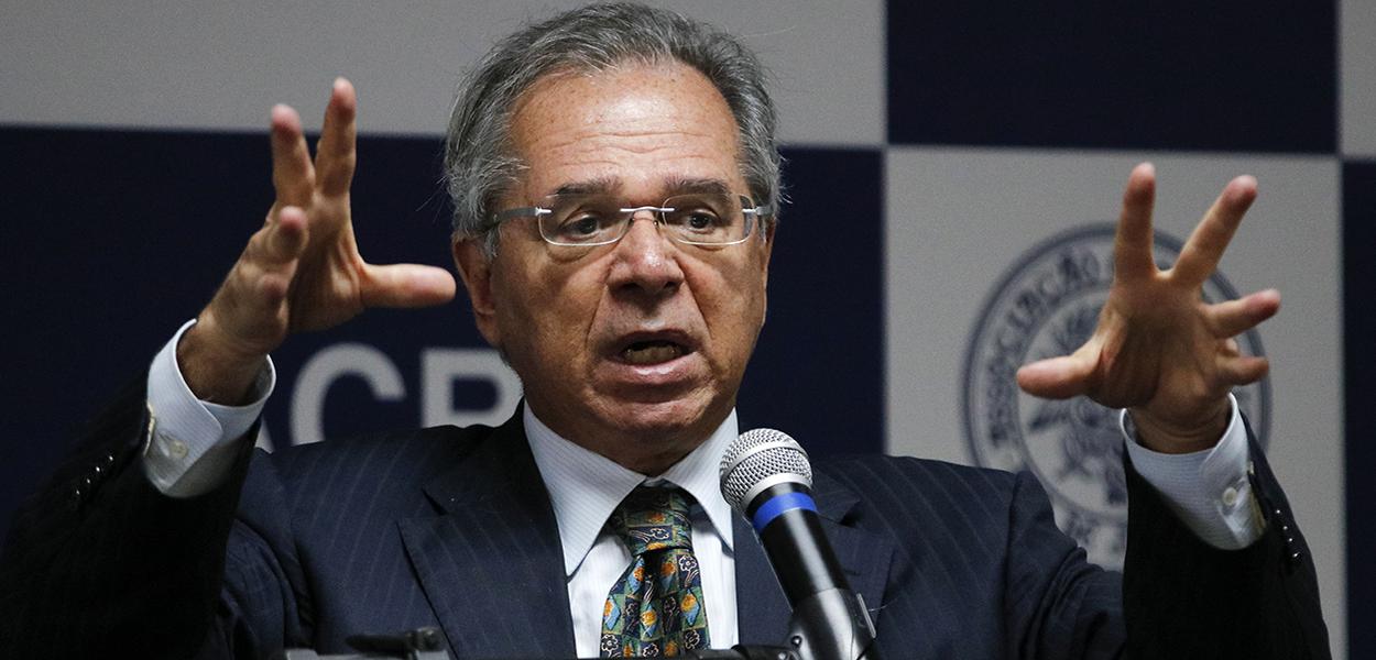 O ministro da Economia, Paulos Guedes