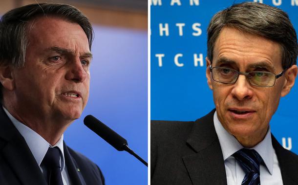 Jair Bolsonaro e Kenneth Roth