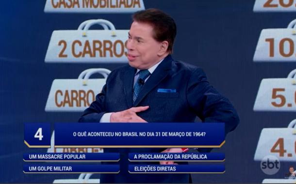 Silvio Santos, dono do SBT e apresentador