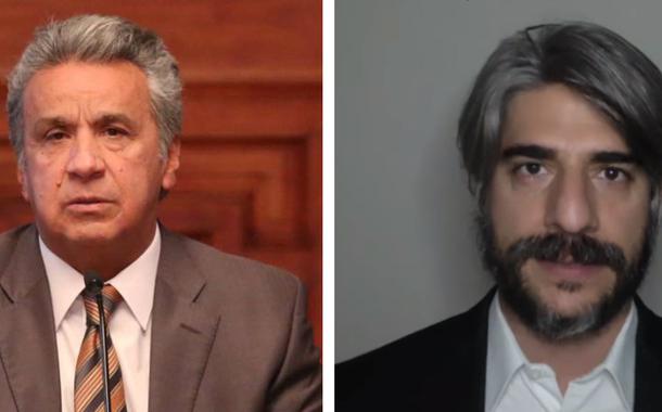 Lenín Moreno e Amauri Chamorro