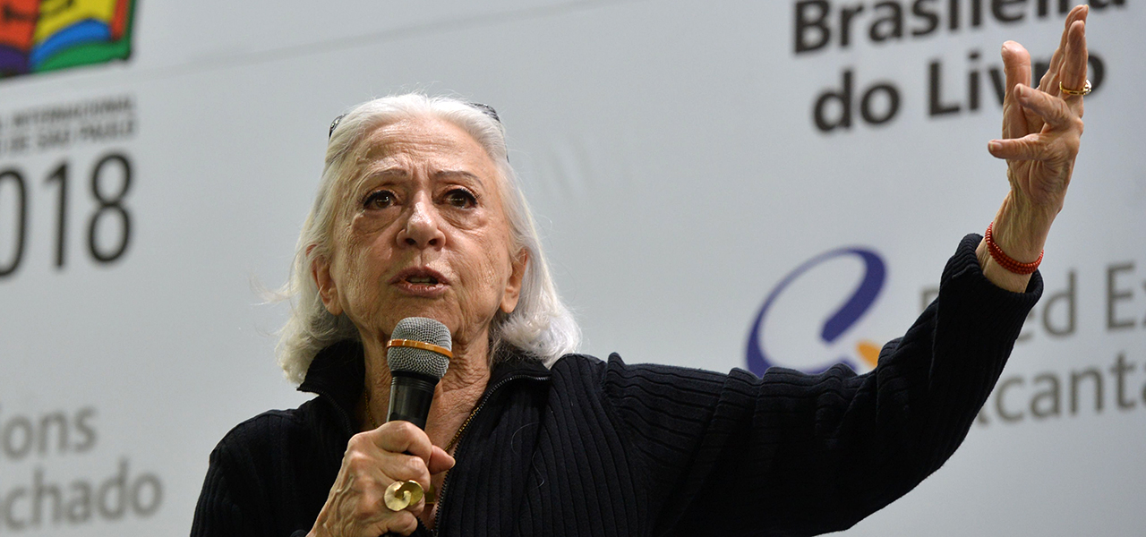 A atriz Fernanda Montenegro