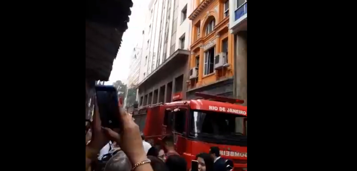 Incêndia no Rio de Janeiro