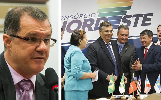 Carlos Gabas e governadores do nordeste