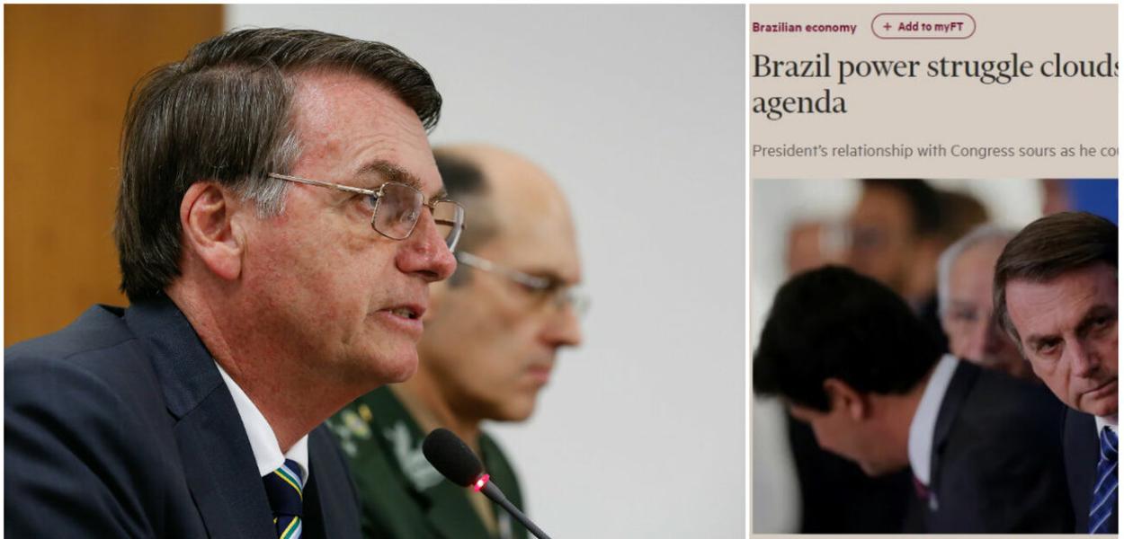Jair Bolsonaro e matéria do Financial Times