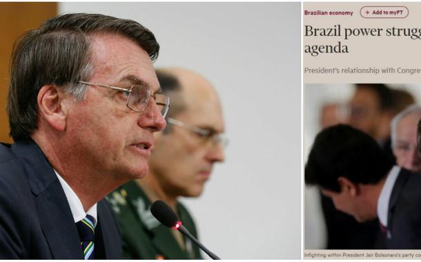 Jair Bolsonaro e matéria do Financial Times