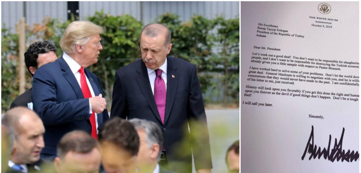 Carta de Trump a Erdogan