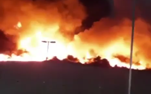 Incêndio no Chile