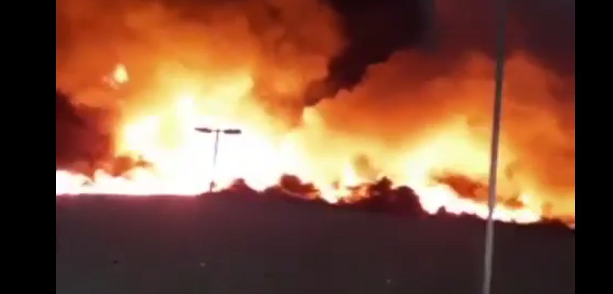 Incêndio no Chile