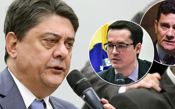 Wadih Damous, Deltan Dallagnol e Sergio Moro