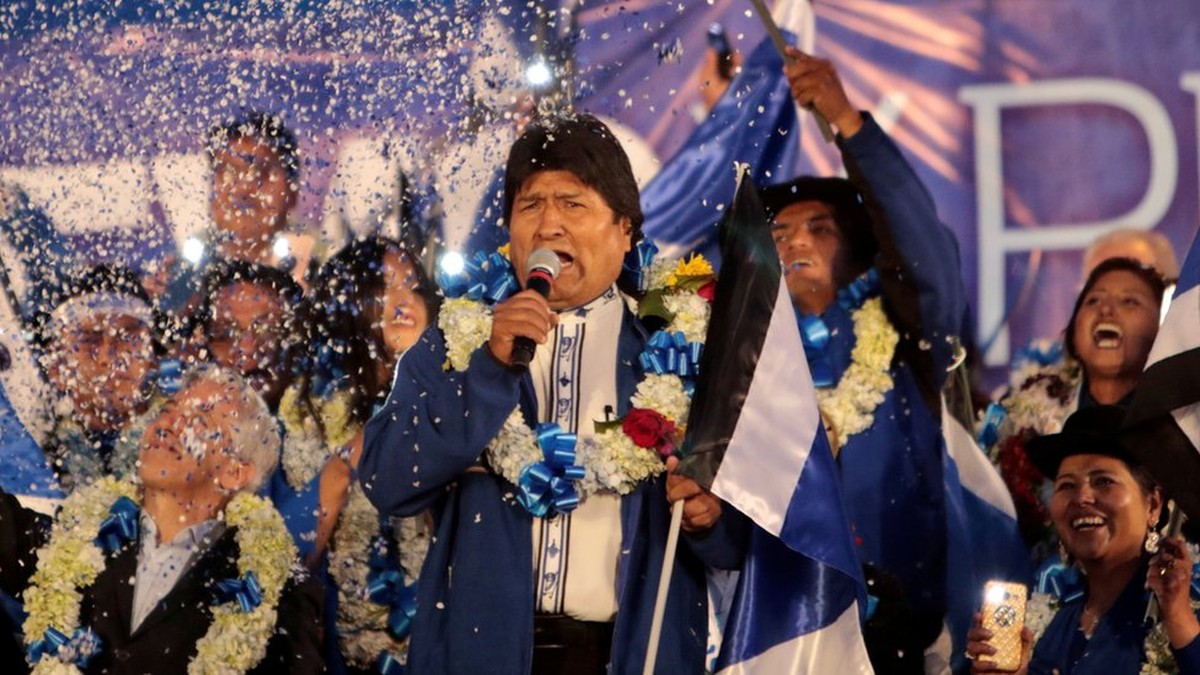 Presidente da Bolívia, Evo Morales