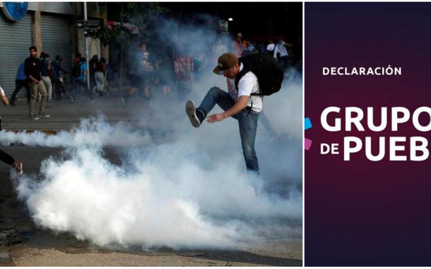 Protesto no Chile