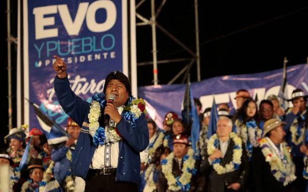 Presidente da Bolívia, Evo Morales