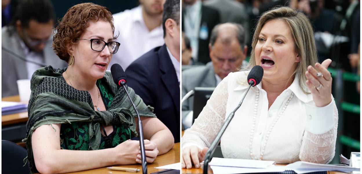 Carla Zambelli e Joice Hasselmann