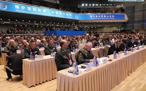 China - Fórum de manutenção da ordem internacional e paz