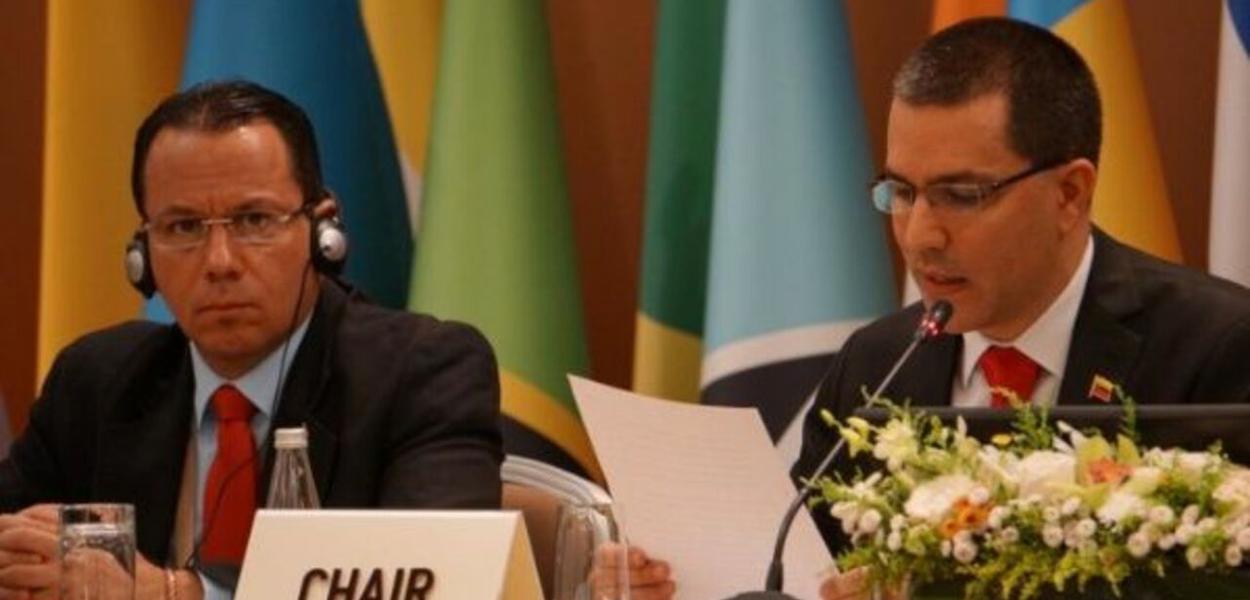 Jorge Arreaza, chanceler da Venezuela