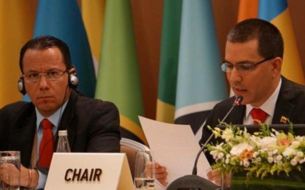 Jorge Arreaza, chanceler da Venezuela