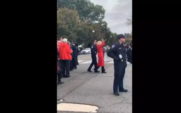 Jane Fonda é detida pela terceira vez