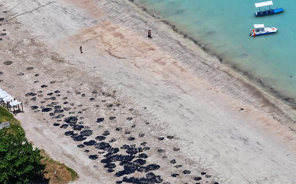 Vista aérea da praia Peroba, em Maragogi