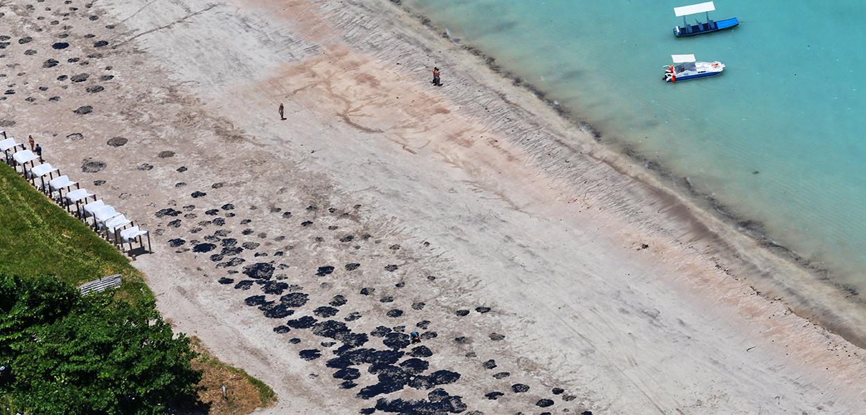Vista aérea da praia Peroba, em Maragogi (Foto: REUTERS/Diego Nigro) Vista aérea da praia Peroba, em Maragogi