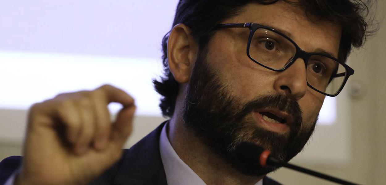 O secretário de Comércio Exterior do Ministério da Economia, Lucas Ferraz