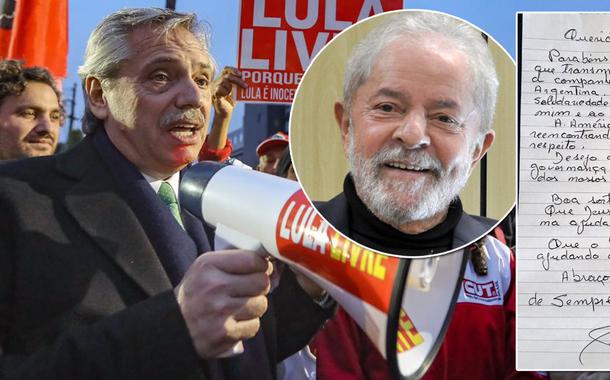 Lula deseja bom governo a Alberto Fernández e Cristina Kirchner na Argentina