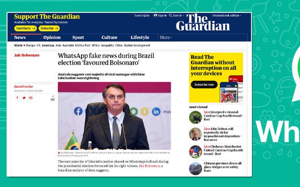 Estudo do Guardian revela dados sobre fake news do bolsonarismo