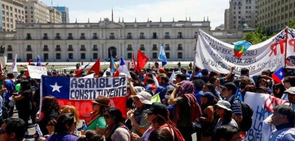 Greve no Chile
