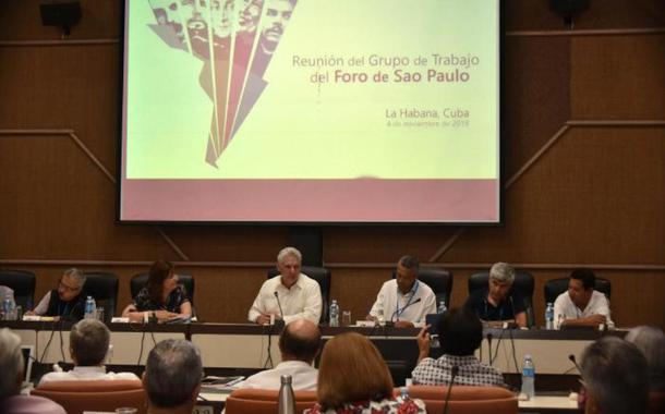 Foro de São Paulo, GT, Havana, 2019