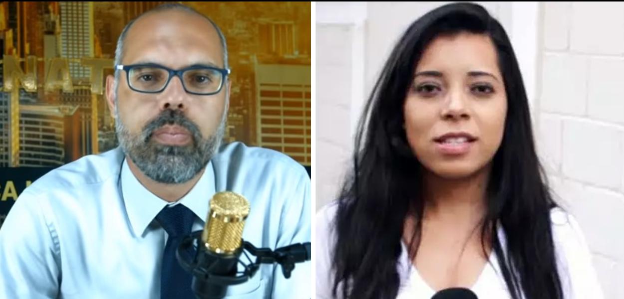 Allan dos Santos e Fernanda Salles Andrade