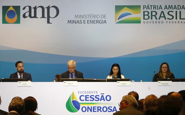 Leilão de excedentes da cessão onerosa, no Rio de Janeiro 06/11/2019