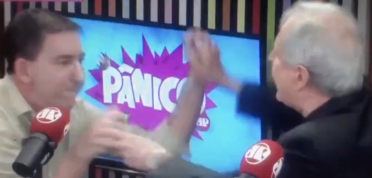 Glenn Greenwald e Augusto Nunes no Pânico da Jovem Pan