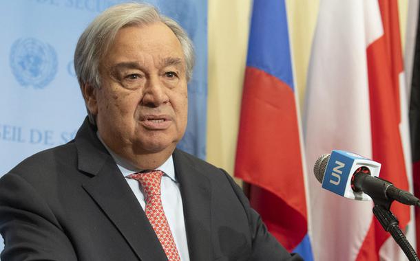 Antonio Guterrez, secretário-geral da ONU