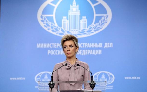 María Zaharova, porta-voz da Chancelaria russa