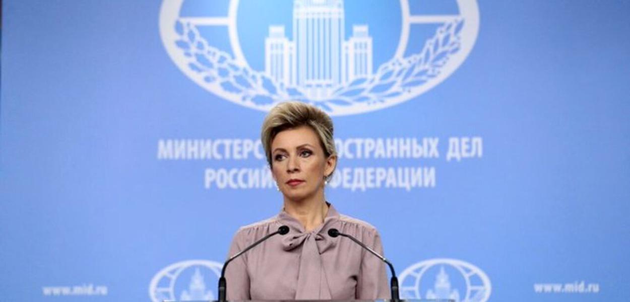 María Zaharova, porta-voz da Chancelaria russa