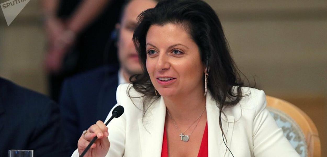 Margarita Simonyan, editora-chefe de RT e Sputnik