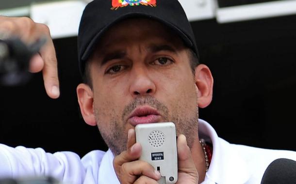 Líder do golpe militar na Bolívia Luis Camacho