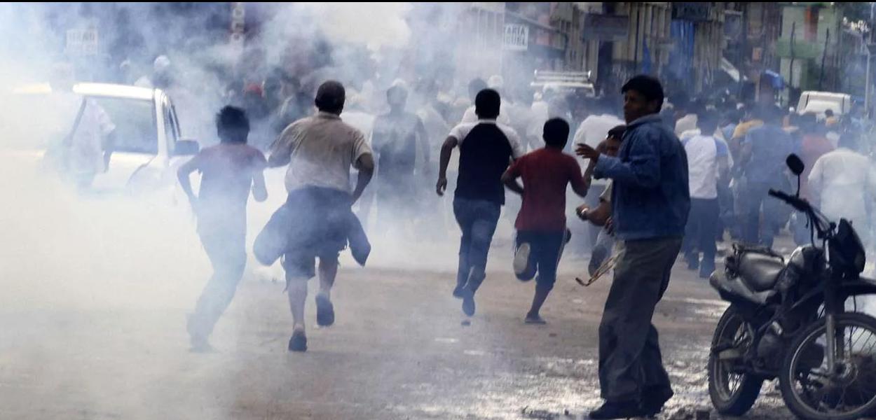 Confrontos na Bolívia durante golpe contra Evo Morales