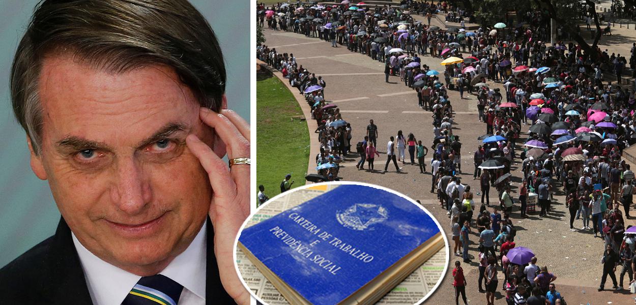 Sem saída para o emprego, Bolsonaro foca em populismo janista