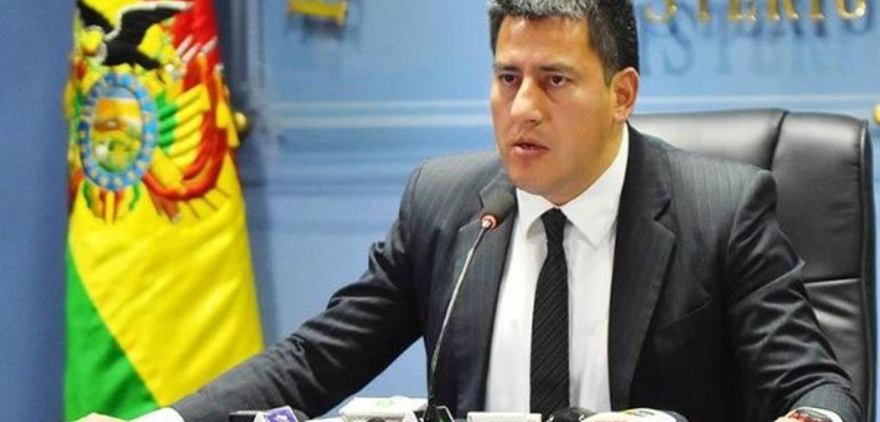 Javier Zavaleta, ministro da Defesa da Bolívia