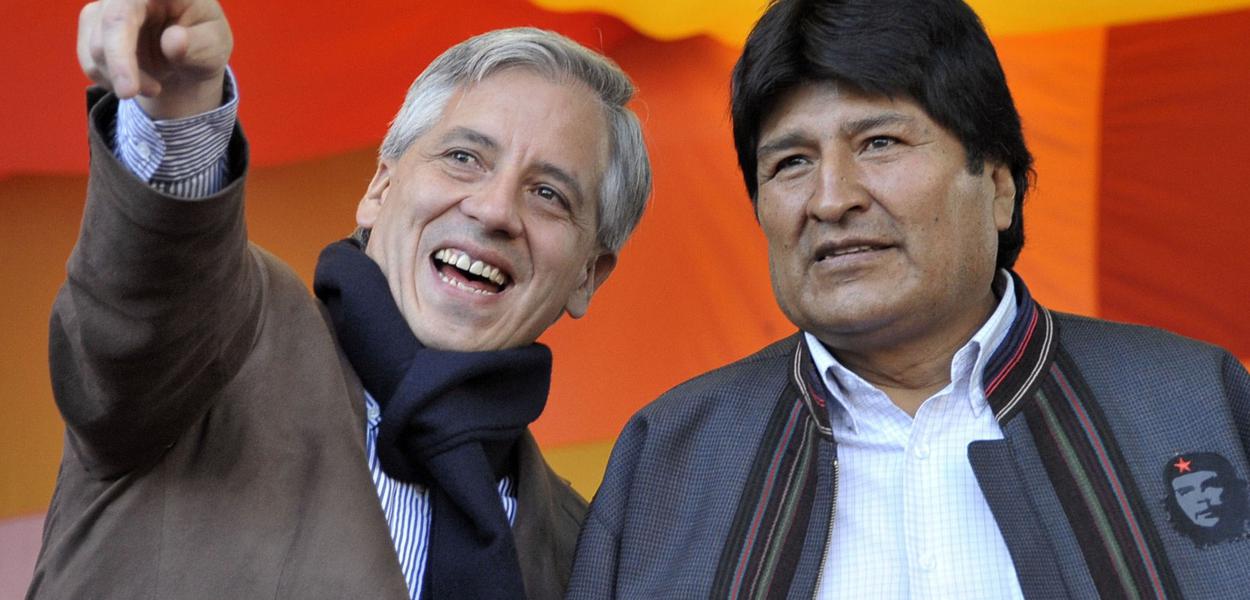 Alvaro García Linera e Evo Morales