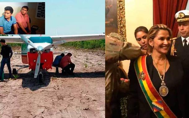 Jeanine Áñes  e seu sobrinho narcotraficante