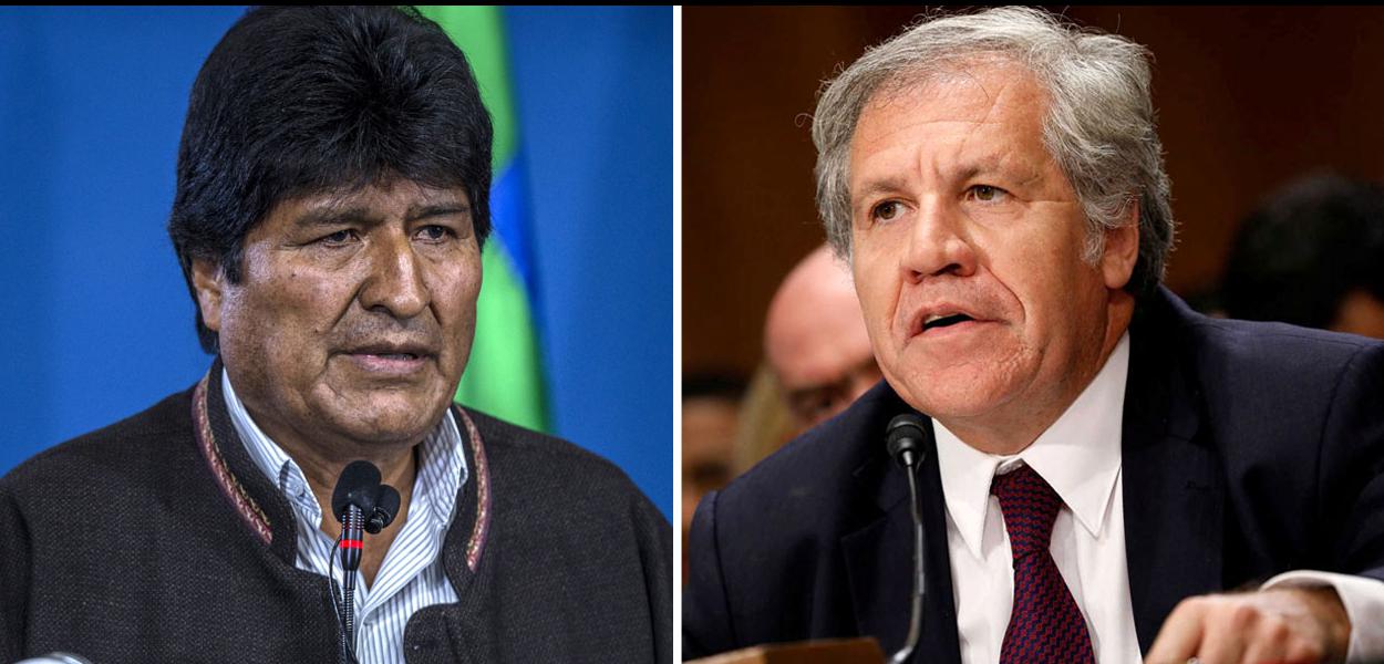 Evo Morales e Luis Almagro