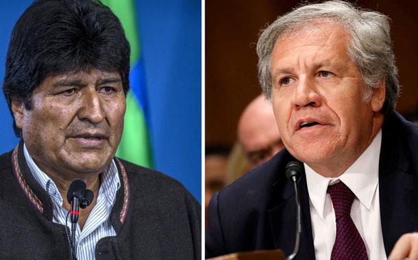 Evo Morales e Luis Almagro